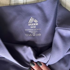 Rbx super soft purple 7/8 length legging